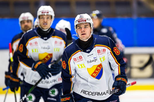 Djurgårdens Alexander Holtz jublar