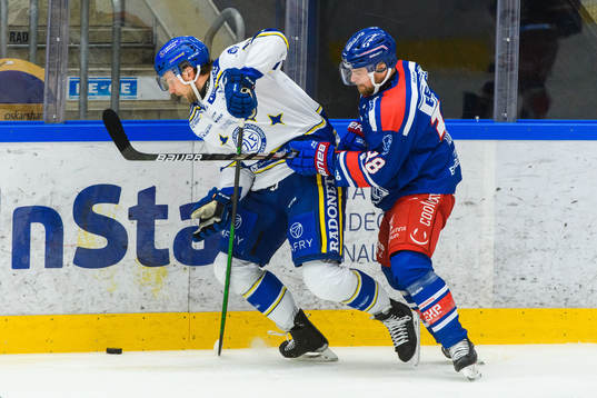 Leksands Daniel Gunnarsson och Oskarshamns Nichlas Torp