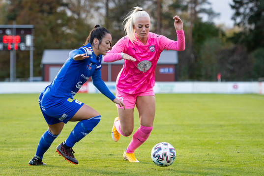 Rosengårds Sofie Svava mot Vittsjös Michelle De Jongh