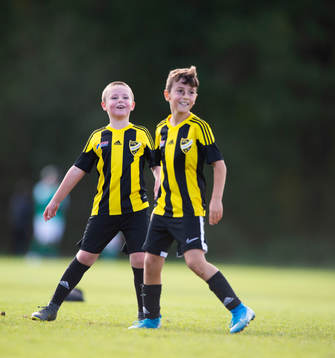  i matchen för pojkar 9 år mellan IFK Hässleholm och VMA i Hässleholm den 17 oktober 2020. 