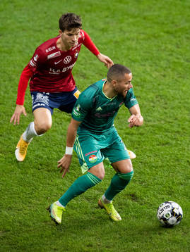 Örgrytes Daniel Paulsson mot Dalkurds Malkolm Moenza