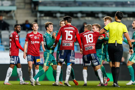 Örgrytes Oliver Stanisic i bråk med Dalkurds Filip