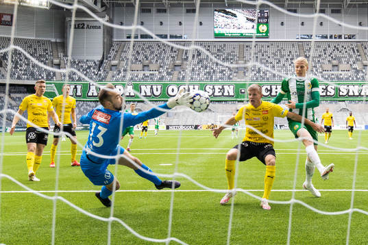 Hammarbys Gustav Ludwigson gör 3-0