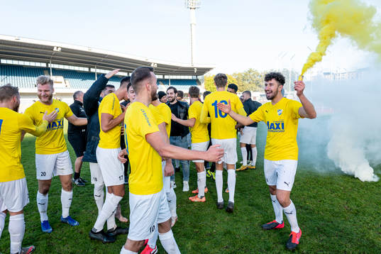 IFK Malmös Gani Bunjaku jublar