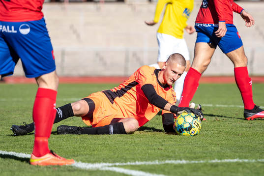 Varbergs GIFs målvakt Albin Svensson