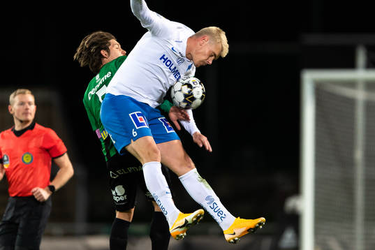 Varbergs Robin Book och IFK Norrköpings Eric Smith
