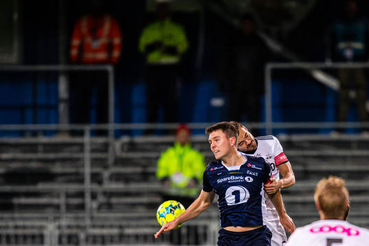 Andreas Eines Hopmark of Kristiansund and Holmar Örn