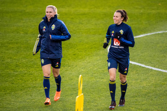 Jonna Andersson and Jessica Samuelsson