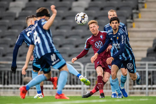 Malmö FFs Anders Christiansen och Djurgårdens Jesper
