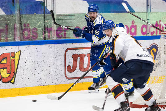 Leksands Jonas Ahnelöv och Leksands Lucas Nordsäter