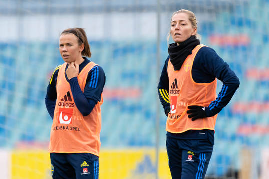 Jessica Samuelsson and Linda Sembrant