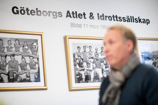 Magnus Sköldmark, klubbchef i Gais