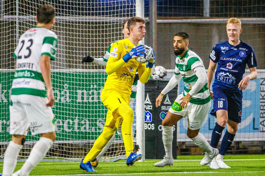 Akropolis målvakt Samuel Brolin Västerås Sean Sabetkar