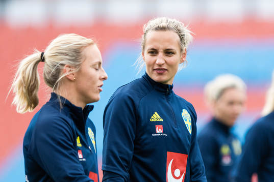 Mimmi Larsson and Nathalie Björn