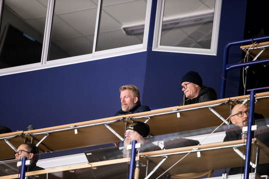 Niklas och Mikael Andersson och Patric Kjellberg scouter