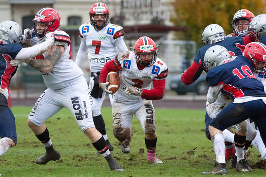 Carlstad Crusaders Emil Knutsson