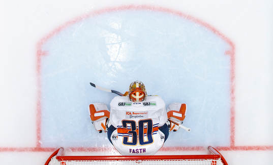 Växjös målvakt Viktor Fasth