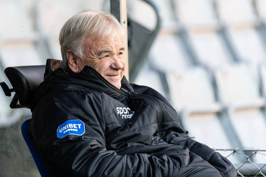 Halmstads analytiker Reine Almqvist före fotbollsmatchen i