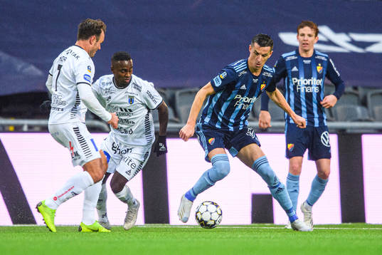 Sirius Niklas Thor och Djurgårdens Haris Radetinac