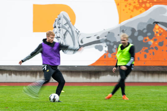 Sivert Heltne Nilsen och Johan Larsson