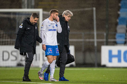 IFK Norrköpings Christoffer Nyman lämnar planen