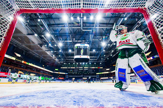 Rögles målvakt Johan Gustafsson