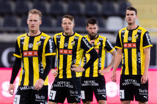 Häckens Gustav Berggren, Viktor Lundberg, Joona Toivio och