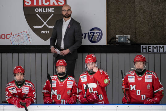 Modos tränare Björn Edlund