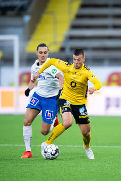 IFK Norrköpings Jonathan Levi och Elfsborgs Simon Olsson