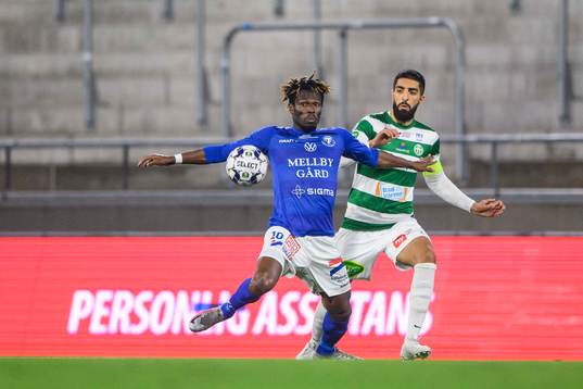 Trelleborgs Fatawu Safiu och Västerås Sean Sabetkar