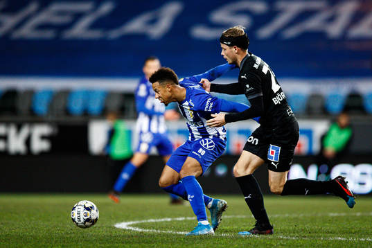 IFK Göteborg Tobias Sana och Örebros Daniel Björkman