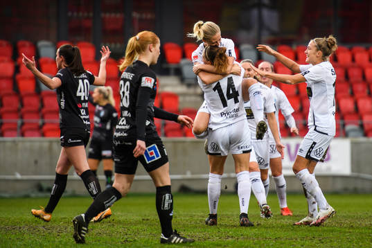 Göteborgs Natalia Kuikka jublar