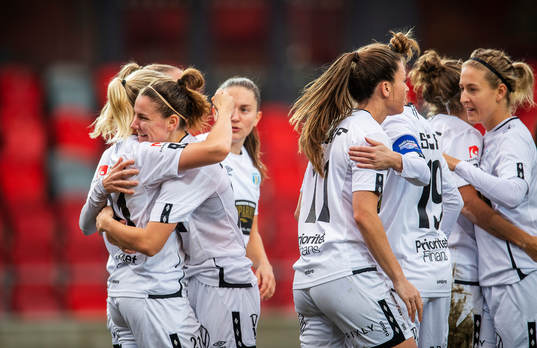 Göteborgs Natalia Kuikka jublar