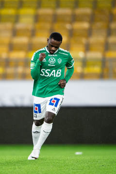 Brages Kristian Andersen jublar efter 1-4