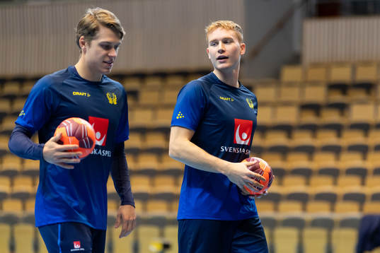 Lucas Pellas och Jonathan Edvardsson