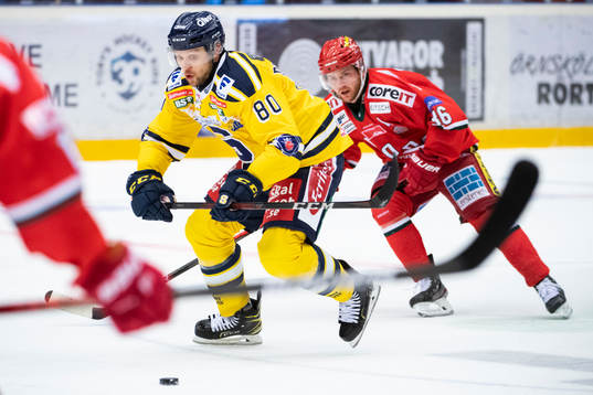 Södertäljes Ludwig Blomstrand och Modos Sebastian Ohlsson