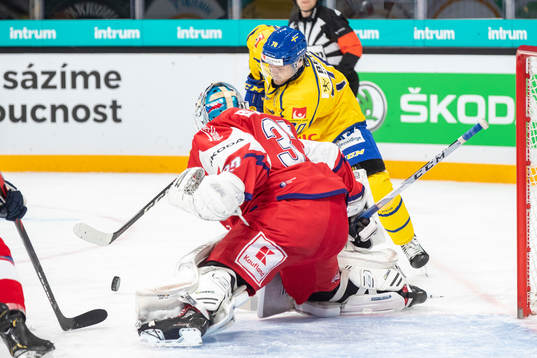 Patrik Bartosak #37, CZE, Jacob Nilsson #70, SWE
