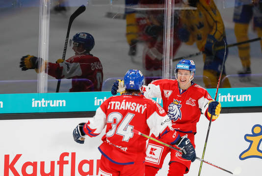 Simon Stransky #34, CZE and cz11Andrej Nestrasil #11, CZE