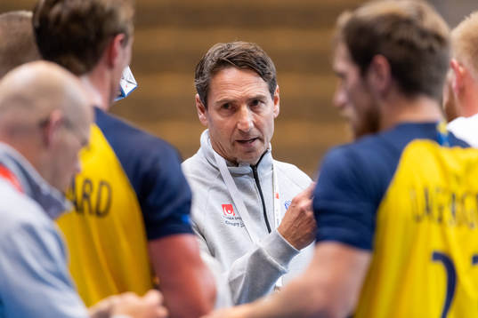 Glenn Solberg, head coach of Sweden