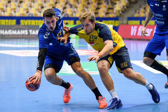 Calin Mihai Cabut of Romania and Albin Lagergren of Sweden