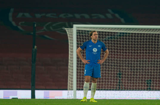 LONDON, ENGLAND - Thursday, November 5, 2020: Molde's