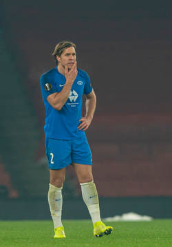 LONDON, ENGLAND - Thursday, November 5, 2020: Molde's