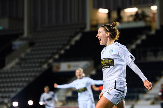 Göteborgs Natalia Kuikka jublar