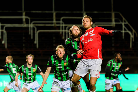 GAIS Emil Wahlström och Degerfors Villiam Dahlström