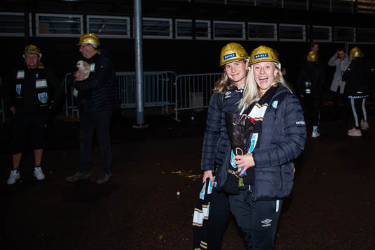 Göteborgs Filippa Curmark och Rebecka Blomqvist