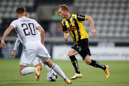 Häckens Adam Andersson och Östersunds Felix Hörberg
