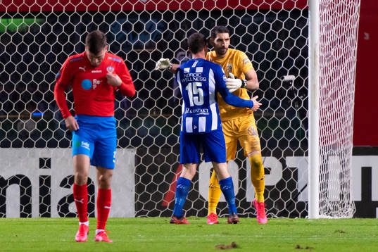 IFK Göteborg målvakt Ioannis Anestis jublar