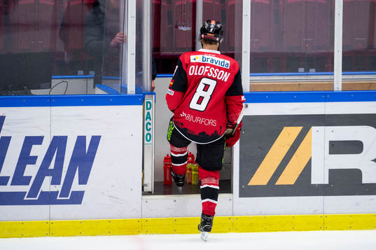 Malmö Redhawks Johan Olofsson utvisas
