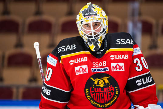 Luleås målvakt David Rautio