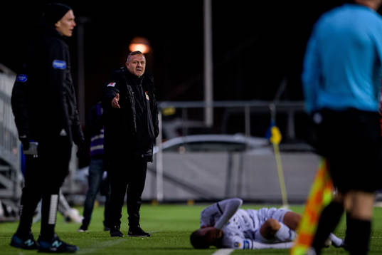Brommapojkarnas tränare Shaun Constable 
